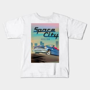 Space City Houston Kids T-Shirt